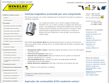 Tablet Screenshot of hinelec.com